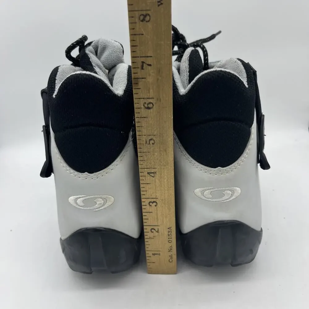 Women’s Salomon Vitane Cross Country Ski Boots Size US 9.5 Gray Nordic Outdoor